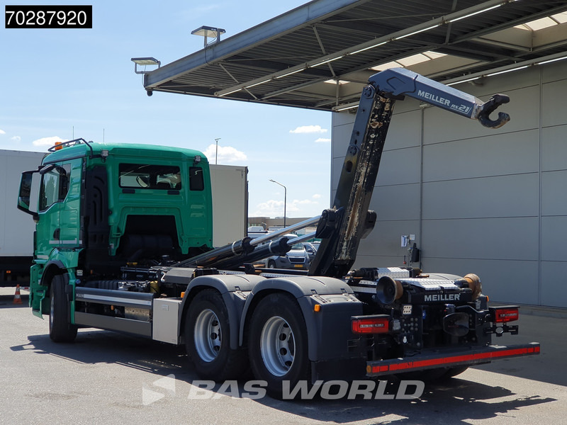 MAN TGS 28.510 6X2 Meiller RS21 65 Hooklift Lift-Axle Automatic Navi Retarder Euro 6 - Camion ampliroll: photos 5 MAN TGS 28.510 6X2 Meiller RS21 65 Hooklift Lift-Axle Automatic Navi Retarder Euro 6 - Camion ampliroll: photos 5