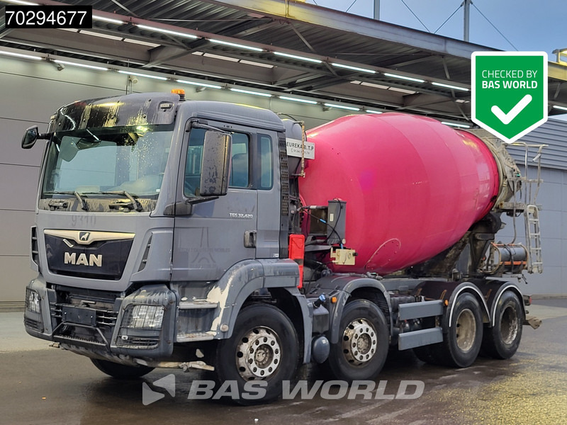 MAN TGS 32.430 8X4 9m3 Imer Mixer Steelsuspension Euro 6 - Camion malaxeur: photos 1 MAN TGS 32.430 8X4 9m3 Imer Mixer Steelsuspension Euro 6 - Camion malaxeur: photos 1