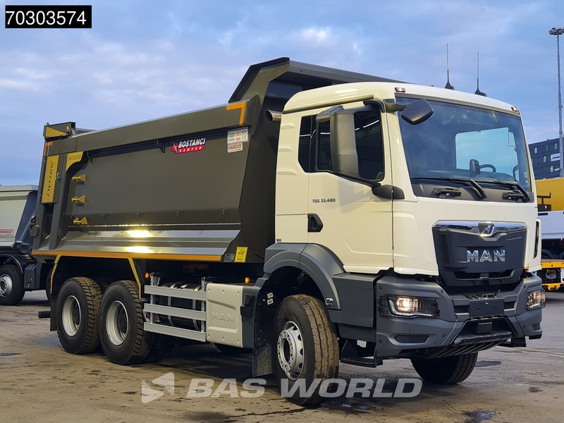 Camion benne neuf MAN TGS 33.480 6X4 NEW! 20m3 Tipper Steelsuspension Big-Axle Automatic Euro 6: photos 6 Camion benne neuf MAN TGS 33.480 6X4 NEW! 20m3 Tipper Steelsuspension Big-Axle Automatic Euro 6: photos 6