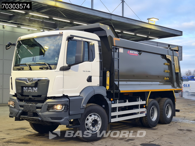 MAN TGS 33.480 6X4 NEW! 20m3 Tipper Steelsuspension Big-Axle Automatic Euro 6 - Camion benne: photos 3 MAN TGS 33.480 6X4 NEW! 20m3 Tipper Steelsuspension Big-Axle Automatic Euro 6 - Camion benne: photos 3