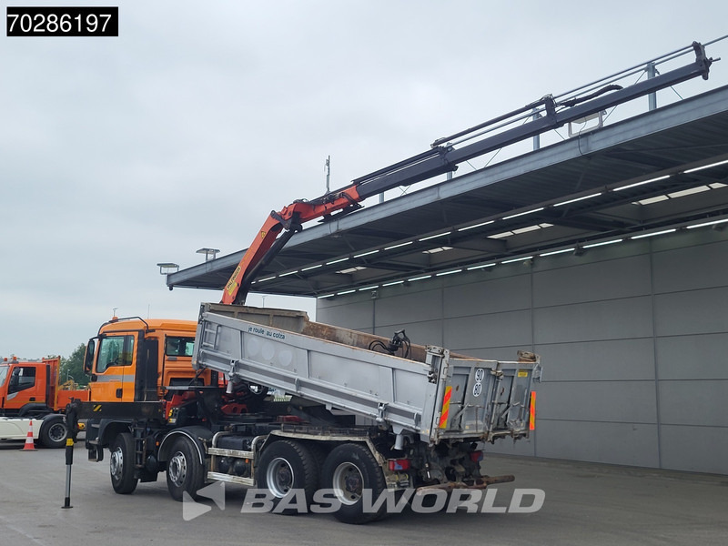MAN TGS 35.400 8X4 Palfinger PK16001 K Kran Crane Retarder Big-Axle 2-Way tipper Euro 6 - Camion benne, Camion grue: photos 5 MAN TGS 35.400 8X4 Palfinger PK16001 K Kran Crane Retarder Big-Axle 2-Way tipper Euro 6 - Camion benne, Camion grue: photos 5