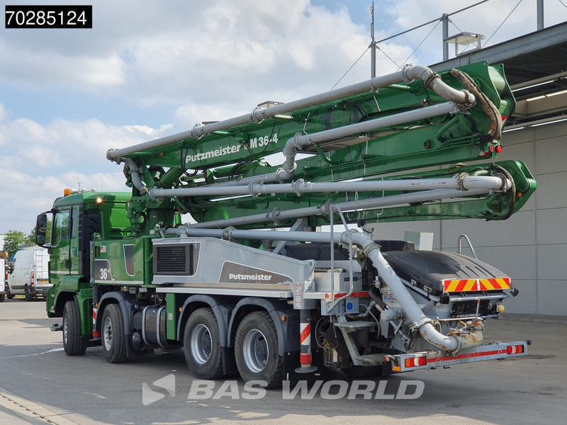 MAN TGS 37.460 8X4 Putzmeister M36-4 Pump Manual Big-Axle Steelsuspension Navi Euro 6 - Camion pompe: photos 2 MAN TGS 37.460 8X4 Putzmeister M36-4 Pump Manual Big-Axle Steelsuspension Navi Euro 6 - Camion pompe: photos 2