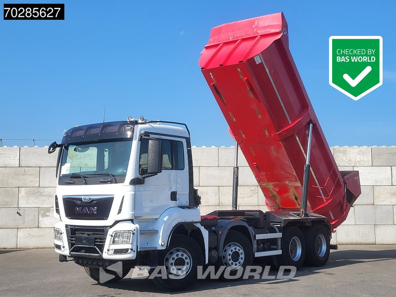 MAN TGS 41.440 8X4 15m3 Retarder Big-Axle Steelsuspension Euro 6 - Camion benne: photos 1 MAN TGS 41.440 8X4 15m3 Retarder Big-Axle Steelsuspension Euro 6 - Camion benne: photos 1