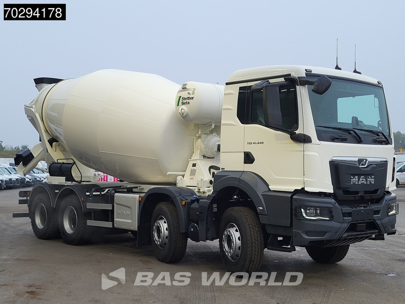 MAN TGS 41.440 8X4 NEW! 12m3 Stetter concrete mixer Big-Axle Steelsuspension Euro 6 - Camion malaxeur: photos 3 MAN TGS 41.440 8X4 NEW! 12m3 Stetter concrete mixer Big-Axle Steelsuspension Euro 6 - Camion malaxeur: photos 3