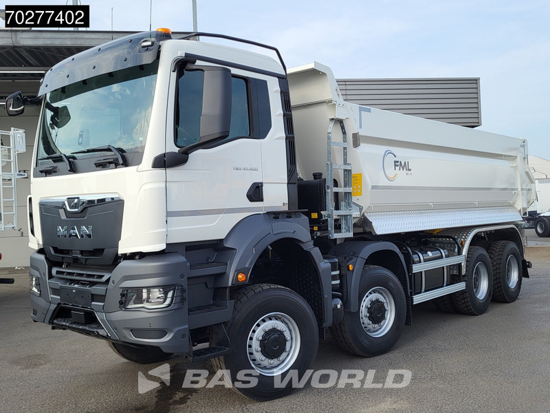 MAN TGS 41.480 8X8 NEW! 8x8 21m3 KH Kipper Steelsuspension Automatic Euro 6 - Camion benne: photos 3 MAN TGS 41.480 8X8 NEW! 8x8 21m3 KH Kipper Steelsuspension Automatic Euro 6 - Camion benne: photos 3