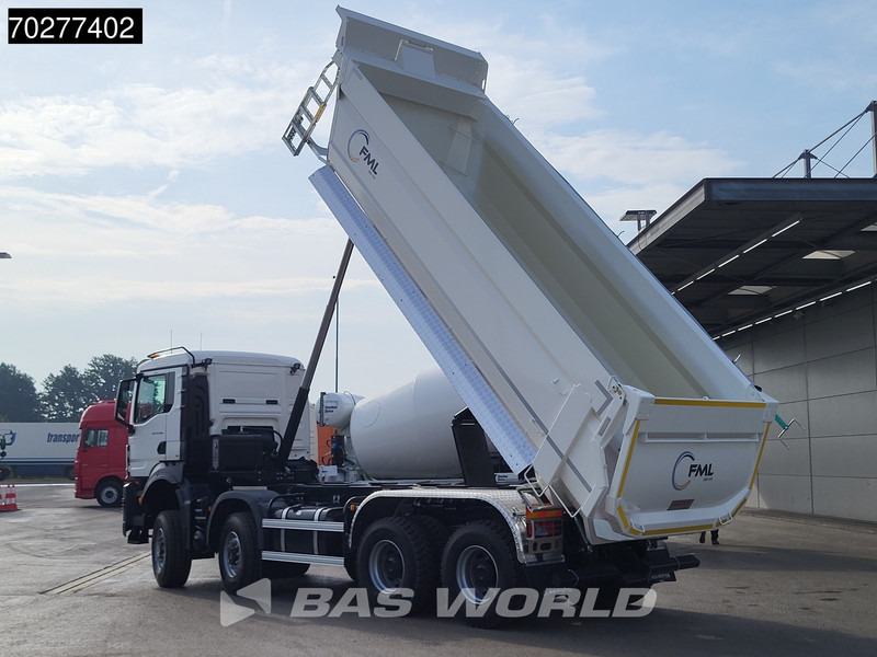 MAN TGS 41.480 8X8 NEW! 8x8 21m3 KH Kipper Steelsuspension Automatic Euro 6 - Camion benne: photos 2 MAN TGS 41.480 8X8 NEW! 8x8 21m3 KH Kipper Steelsuspension Automatic Euro 6 - Camion benne: photos 2