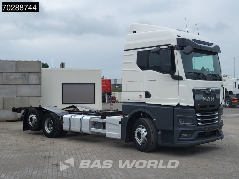 MAN TGX 26.470 6X2 BDF Retarder Lift Axle Standklima Automatic LED Euro 6 - Camion porte-conteneur/ Caisse mobile: photos 3 MAN TGX 26.470 6X2 BDF Retarder Lift Axle Standklima Automatic LED Euro 6 - Camion porte-conteneur/ Caisse mobile: photos 3