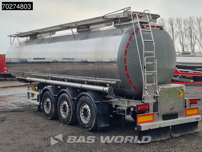 Magyar SR A1 Food 2 comp Inox steel Liftachse - Semi-remorque citerne: photos 2 Magyar SR A1 Food 2 comp Inox steel Liftachse - Semi-remorque citerne: photos 2