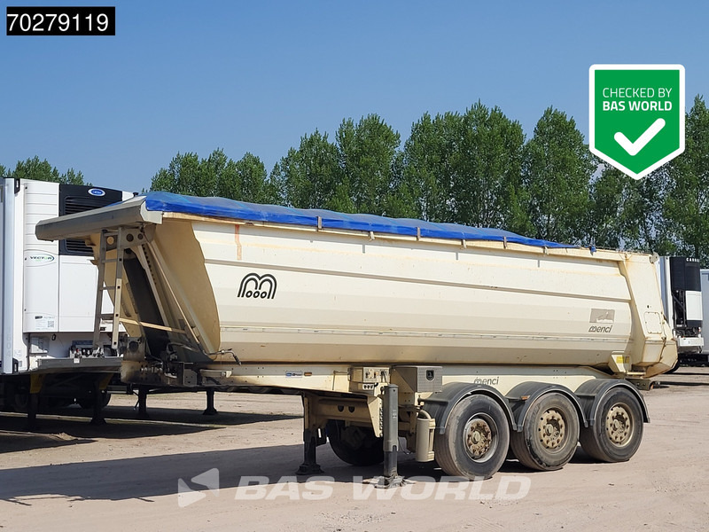 Menci S7R Steel Tipper Liftachse 27m3 - Semi-remorque benne: photos 1 Menci S7R Steel Tipper Liftachse 27m3 - Semi-remorque benne: photos 1
