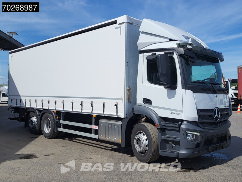 Mercedes-Benz Actros 2532 6X2 NEW 2000kg Ladebordwand Navi Lenkachse Euro 6 - Camion à rideaux coulissants: photos 3 Mercedes-Benz Actros 2532 6X2 NEW 2000kg Ladebordwand Navi Lenkachse Euro 6 - Camion à rideaux coulissants: photos 3