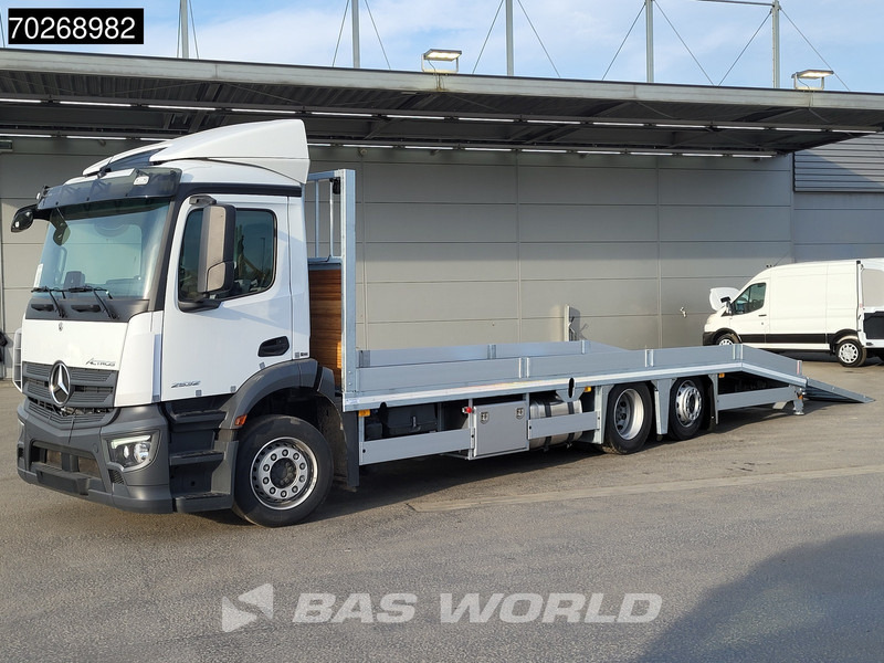 Camion porte-voitures neuf Mercedes-Benz Actros 2532 6X2 NEW! Machine tansporter Oprijwagen Lenkachse Navi Euro 6: photos 9