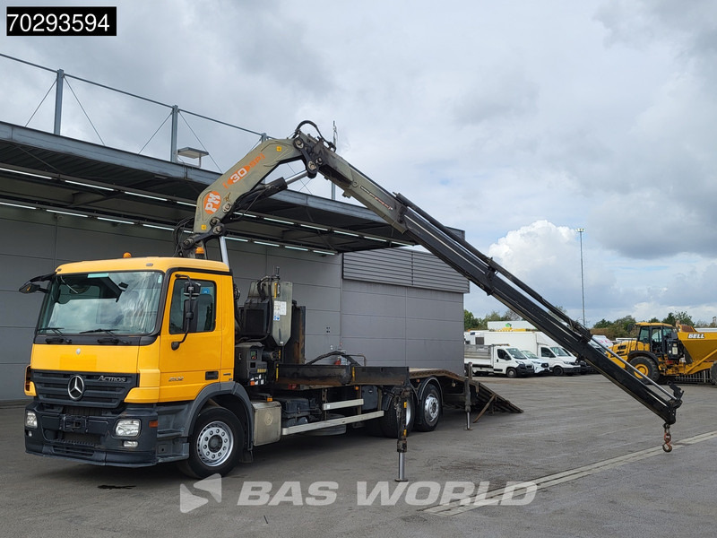 Mercedes-Benz Actros 2532 6X2 PM 30 T/M Crane Winch Remote Lift+Steering Axle 3-Pedals - Camion plateau, Camion grue: photos 5 Mercedes-Benz Actros 2532 6X2 PM 30 T/M Crane Winch Remote Lift+Steering Axle 3-Pedals - Camion plateau, Camion grue: photos 5