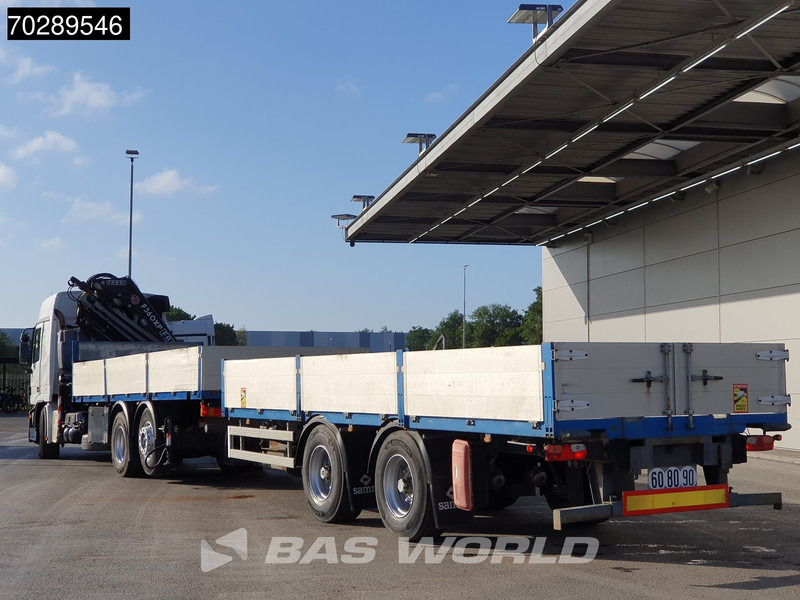 Mercedes-Benz Actros 2532 6X2 Truck + Trailer Fassi F330D3 Crane Kran 3-Pedals Euro 3 - Camion plateau, Camion grue: photos 2 Mercedes-Benz Actros 2532 6X2 Truck + Trailer Fassi F330D3 Crane Kran 3-Pedals Euro 3 - Camion plateau, Camion grue: photos 2