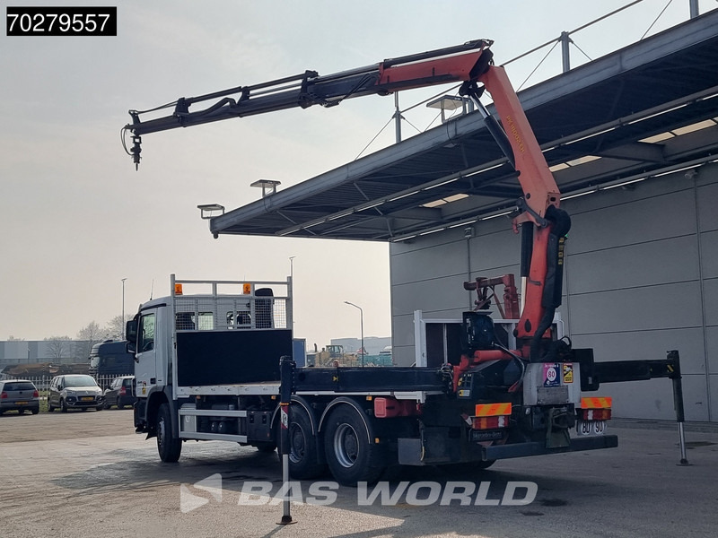 Mercedes-Benz Actros 2641 6X4 Palfinger PK18002-EH Remote Full Steel Euro 5 - Camion plateau, Camion grue: photos 2 Mercedes-Benz Actros 2641 6X4 Palfinger PK18002-EH Remote Full Steel Euro 5 - Camion plateau, Camion grue: photos 2