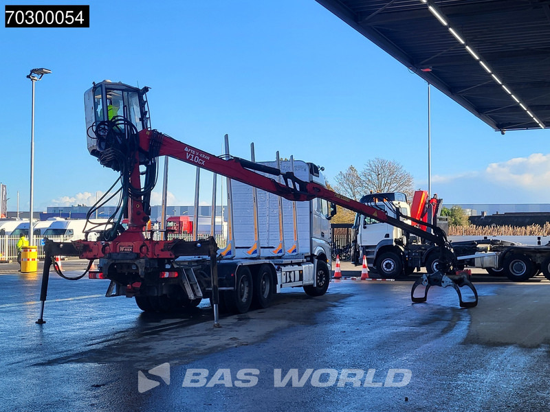 Mercedes-Benz Actros 2663 Actros 6X4 Timber truck FTG V10CX.81 wood crane Big-Axle Automatic Euro 6 - Camion grumier, Camion grue: photos 5 Mercedes-Benz Actros 2663 Actros 6X4 Timber truck FTG V10CX.81 wood crane Big-Axle Automatic Euro 6 - Camion grumier, Camion grue: photos 5