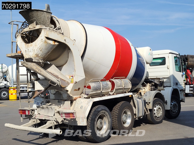 Mercedes-Benz Actros 3241 8X4 9m3 Stetter Mixer Big-Axle Steelsuspension Retarder Euro 5 - Camion malaxeur: photos 5 Mercedes-Benz Actros 3241 8X4 9m3 Stetter Mixer Big-Axle Steelsuspension Retarder Euro 5 - Camion malaxeur: photos 5