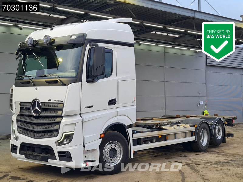 Mercedes-Benz Actros L 2558 Actros 6X2 BDF Full Air Suspension Automatic Lift-Axle Euro 6 - Camion porte-conteneur/ Caisse mobile: photos 1 Mercedes-Benz Actros L 2558 Actros 6X2 BDF Full Air Suspension Automatic Lift-Axle Euro 6 - Camion porte-conteneur/ Caisse mobile: photos 1