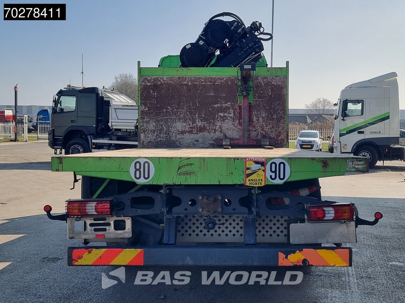 Camion plateau, Camion grue Mercedes-Benz Arocs 1830 4X2 Hiab 122 ES-3 HIPRO Kran Crane Big-Axle Euro 6: photos 15