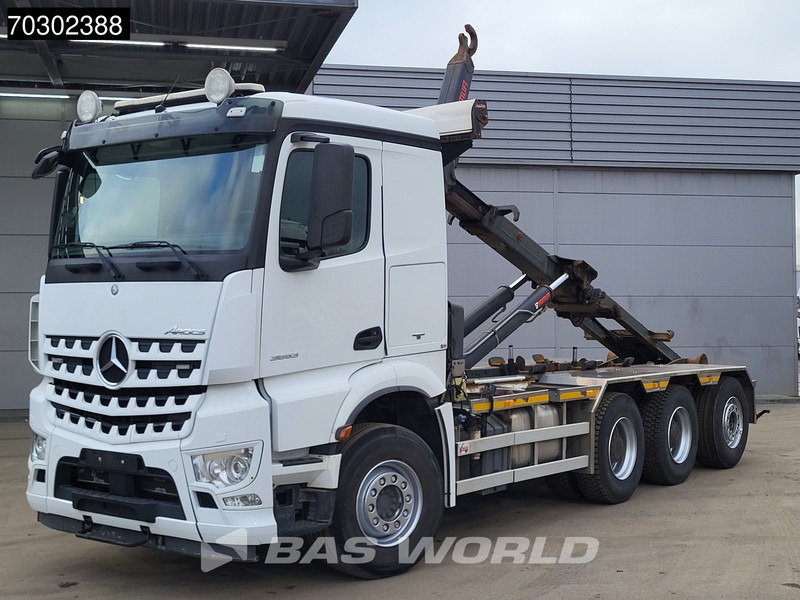 Mercedes-Benz Arocs 3653 8X4 HIAB 22t Multilift Big-Axle Lift+Steering Axle Euro 6 - Camion ampliroll: photos 5 Mercedes-Benz Arocs 3653 8X4 HIAB 22t Multilift Big-Axle Lift+Steering Axle Euro 6 - Camion ampliroll: photos 5