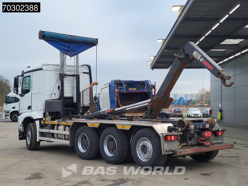 Mercedes-Benz Arocs 3653 8X4 HIAB 22t Multilift Big-Axle Lift+Steering Axle Euro 6 - Camion ampliroll: photos 2 Mercedes-Benz Arocs 3653 8X4 HIAB 22t Multilift Big-Axle Lift+Steering Axle Euro 6 - Camion ampliroll: photos 2