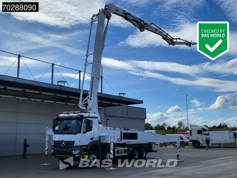 Mercedes-Benz Arocs 3740 8X4 Putzmeister M42-5 Betonpomp Big-Axle Steelsuspension Euro 6 - Camion pompe: photos 1 Mercedes-Benz Arocs 3740 8X4 Putzmeister M42-5 Betonpomp Big-Axle Steelsuspension Euro 6 - Camion pompe: photos 1