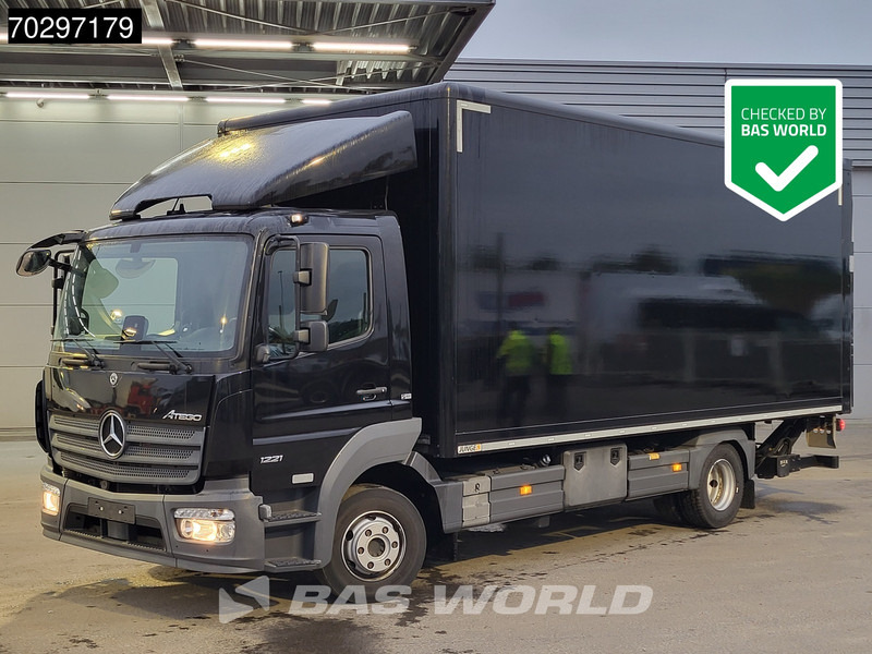 Mercedes-Benz Atego 1221 4X2 12tonner 1500kg Ladebordwand Automatic Airco Euro 6 - Camion fourgon: photos 1 Mercedes-Benz Atego 1221 4X2 12tonner 1500kg Ladebordwand Automatic Airco Euro 6 - Camion fourgon: photos 1