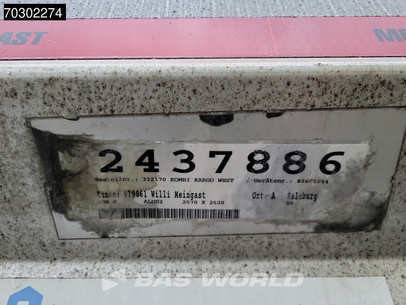 Camion fourgon Mercedes-Benz Atego 1224 Atego 4X2 6-Cylinder 12t Automatic 1500kg Tail Gate Euro 6: photos 17