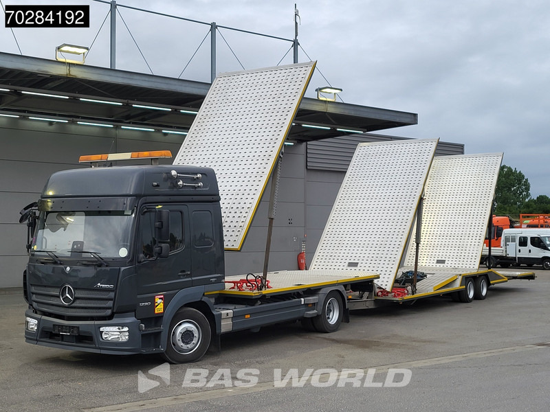 Camion porte-voitures Mercedes-Benz Atego 1230 4X2 Kuvvetli car transporter 6 spots Winch Automatic Euro 6: photos 13