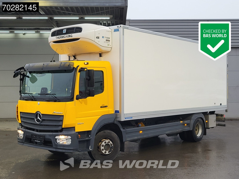 Mercedes-Benz Atego 1524 Atego 4X2 15tonner Thermo King T-1200R 1500kg Ladebordwand Euro 6 - Camion frigorifique: photos 1 Mercedes-Benz Atego 1524 Atego 4X2 15tonner Thermo King T-1200R 1500kg Ladebordwand Euro 6 - Camion frigorifique: photos 1
