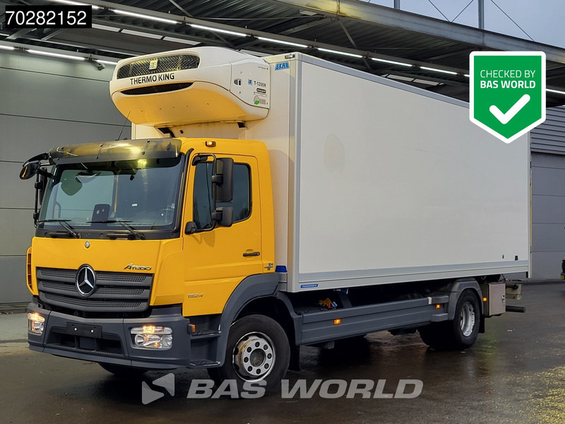 Mercedes-Benz Atego 1524 Atego 4X2 15tonner Thermo King T-1200R 1500kg Ladebordwand Euro 6 - Camion frigorifique: photos 1 Mercedes-Benz Atego 1524 Atego 4X2 15tonner Thermo King T-1200R 1500kg Ladebordwand Euro 6 - Camion frigorifique: photos 1