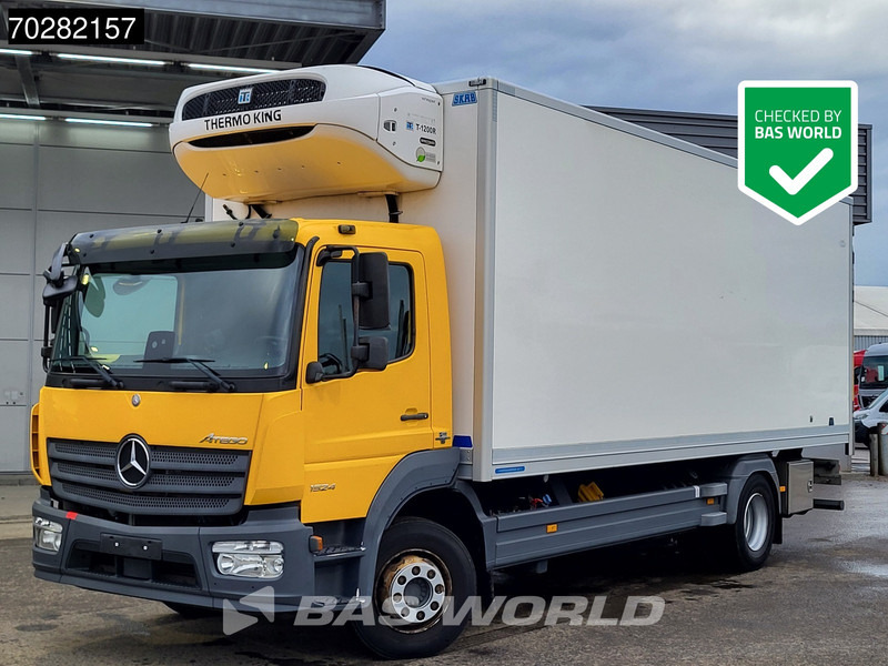 Mercedes-Benz Atego 1524 Atego 4X2 Thermo King T-1200R 1500kg Ladebordwand Automatic Euro 6 - Camion frigorifique: photos 1 Mercedes-Benz Atego 1524 Atego 4X2 Thermo King T-1200R 1500kg Ladebordwand Automatic Euro 6 - Camion frigorifique: photos 1
