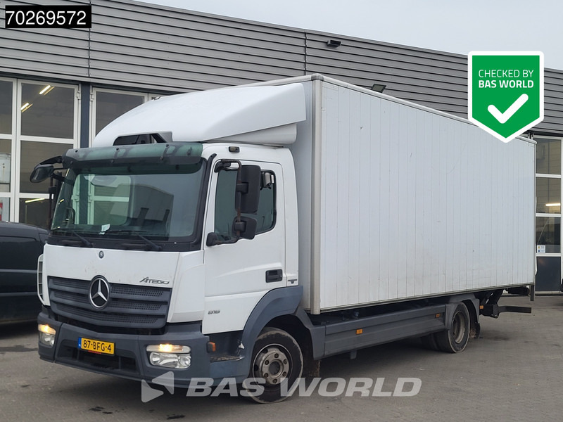 Mercedes-Benz Atego 816 4X2 7.5tonner NL-Truck Ladebordwand Automatic Euro 6 - Camion fourgon: photos 1 Mercedes-Benz Atego 816 4X2 7.5tonner NL-Truck Ladebordwand Automatic Euro 6 - Camion fourgon: photos 1