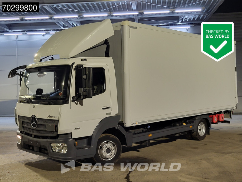 Mercedes-Benz Atego 816 4X2 8tonner Automatic 1000kg Ladebordwand Euro 6 - Camion fourgon: photos 1 Mercedes-Benz Atego 816 4X2 8tonner Automatic 1000kg Ladebordwand Euro 6 - Camion fourgon: photos 1