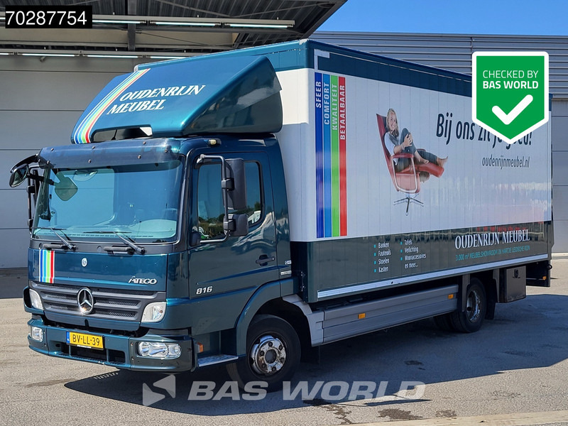 Mercedes-Benz Atego 816 4X2 NL-Truck Ladebordwand Automatic Euro 5 - Camion fourgon: photos 1 Mercedes-Benz Atego 816 4X2 NL-Truck Ladebordwand Automatic Euro 5 - Camion fourgon: photos 1