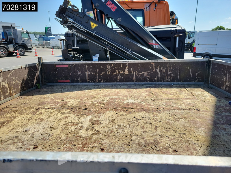 Camion plateau, Camion grue Mercedes-Benz U20 4X4 Hiab 022D-3 HIDUO Kran Crane Hydraulic Euro 5: photos 18
