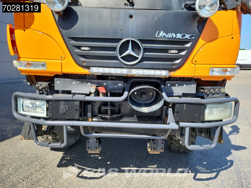 Camion plateau, Camion grue Mercedes-Benz U20 4X4 Hiab 022D-3 HIDUO Kran Crane Hydraulic Euro 5: photos 14