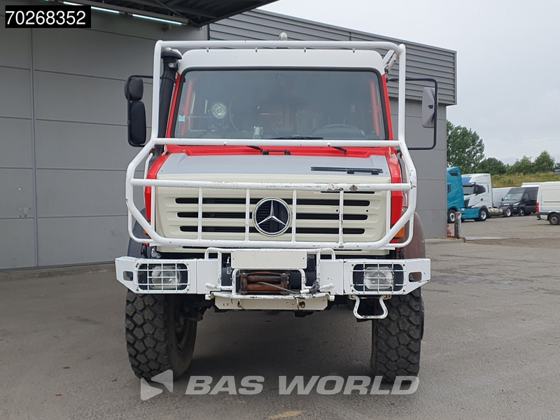 Mercedes-Benz U5000 4X4 Camiva FIRE TRUCK SUPERSTRUCTURE NOT WORKING Automatic - Camion de pompier: photos 2 Mercedes-Benz U5000 4X4 Camiva FIRE TRUCK SUPERSTRUCTURE NOT WORKING Automatic - Camion de pompier: photos 2