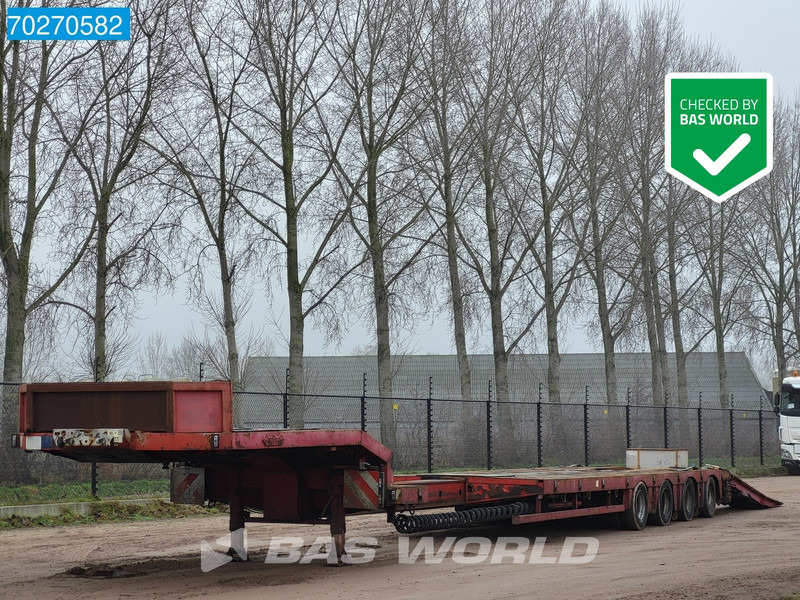 Nooteboom 0SD04072-S17DE-1H1H 4 axles Ausziebahr 2xSteering RAMPS - Semi-remorque surbaissé: photos 1 Nooteboom 0SD04072-S17DE-1H1H 4 axles Ausziebahr 2xSteering RAMPS - Semi-remorque surbaissé: photos 1