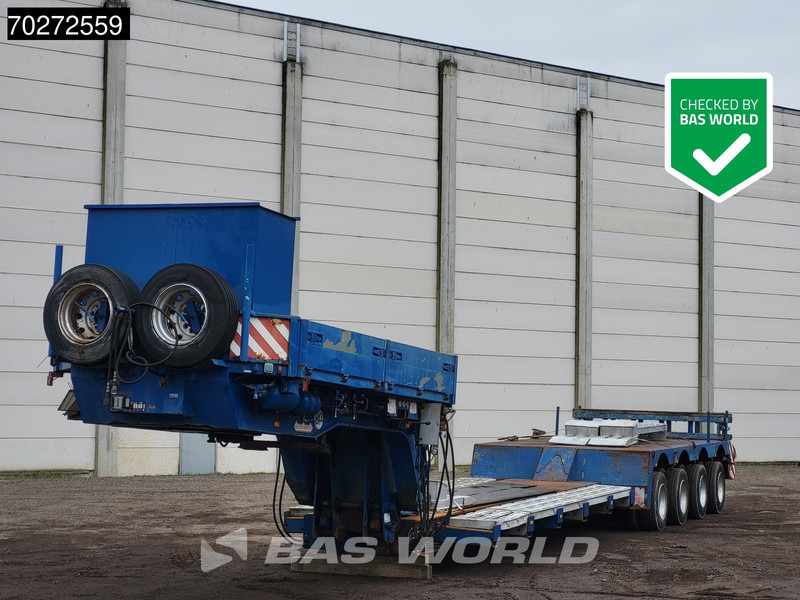 Nooteboom OSDBAZ-66 4xLenkachse Gooseneck BPW - Semi-remorque surbaissé: photos 1 Nooteboom OSDBAZ-66 4xLenkachse Gooseneck BPW - Semi-remorque surbaissé: photos 1