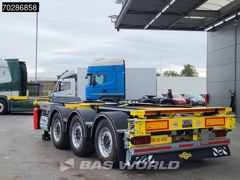 Orthaus CGS (Euro Slider 500) 3 axles Multi 45ft Lift Axle extendable SAF - Semi-remorque porte-conteneur/ Caisse mobile: photos 3 Orthaus CGS (Euro Slider 500) 3 axles Multi 45ft Lift Axle extendable SAF - Semi-remorque porte-conteneur/ Caisse mobile: photos 3