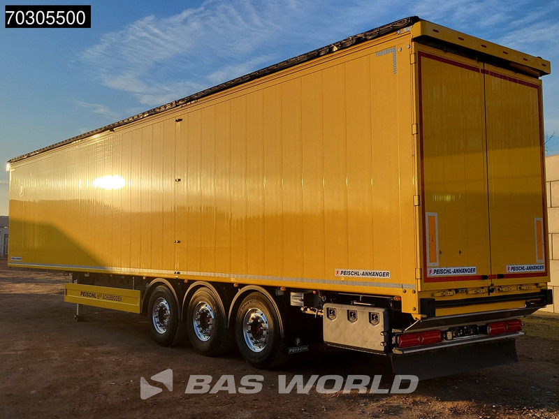 Peischl 3S Hydraulic Roof 10mm 92m3 Lifting Axle - Semi-remorque à fond mouvant: photos 2 Peischl 3S Hydraulic Roof 10mm 92m3 Lifting Axle - Semi-remorque à fond mouvant: photos 2