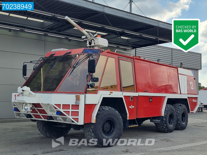 ROSENBAUER TR 39,816-47 6X6 Rosenbauer PLF 6000 Crashtender Feuerwehr - Camion de pompier: photos 1 ROSENBAUER TR 39,816-47 6X6 Rosenbauer PLF 6000 Crashtender Feuerwehr - Camion de pompier: photos 1