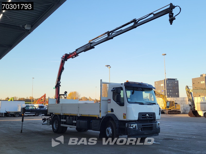 Renault C 280 4X2 Palfinger PK 12002 Kran Crane Steelsuspension Automatic Euro 6 - Camion plateau, Camion grue: photos 3 Renault C 280 4X2 Palfinger PK 12002 Kran Crane Steelsuspension Automatic Euro 6 - Camion plateau, Camion grue: photos 3