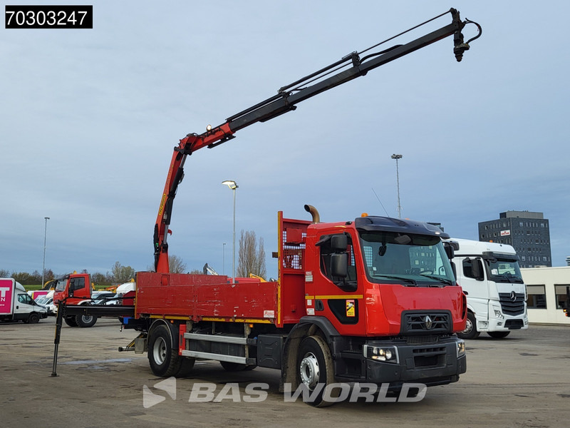 Renault C 280 4X2 Palfinger PK12.501 SLD Crane Kran Automatic Airco Euro 6 - Camion plateau, Camion grue: photos 3 Renault C 280 4X2 Palfinger PK12.501 SLD Crane Kran Automatic Airco Euro 6 - Camion plateau, Camion grue: photos 3