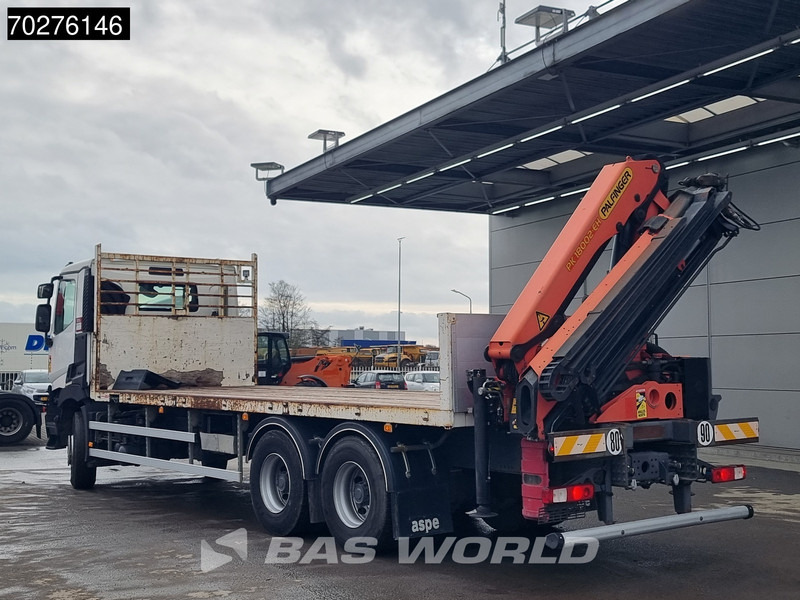 Camion plateau, Camion grue Renault C 380 6X4 Palfinger PK18002-EH C Remote Retarder Euro 6: photos 12