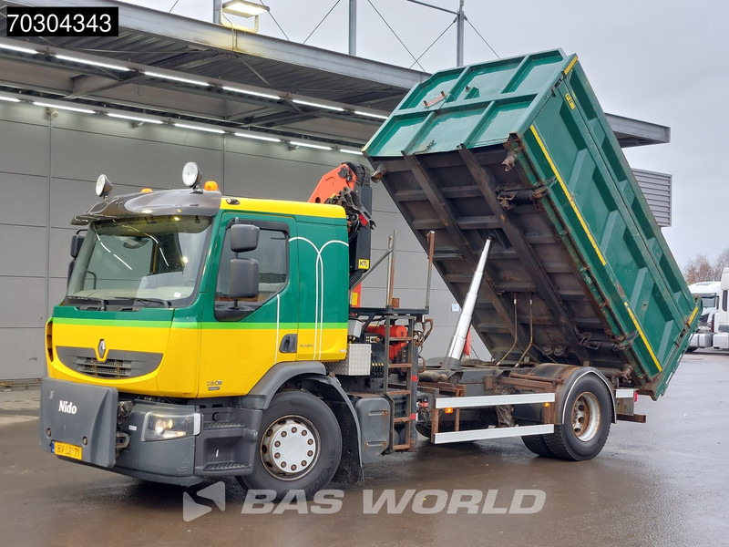 Renault D 280 D 4X2 Palfinger 12t/m Crane Tipper Automatic Euro 5 - Camion benne, Camion grue: photos 2 Renault D 280 D 4X2 Palfinger 12t/m Crane Tipper Automatic Euro 5 - Camion benne, Camion grue: photos 2