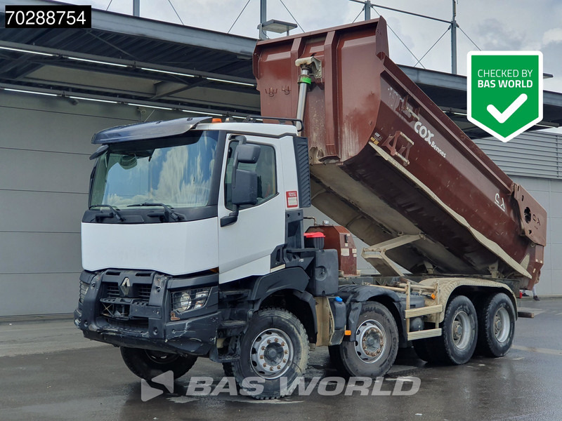 Renault K 440 8X4 18m3 Retarder Big-Axle Steelsuspension Automatic Euro 6 - Camion benne: photos 1 Renault K 440 8X4 18m3 Retarder Big-Axle Steelsuspension Automatic Euro 6 - Camion benne: photos 1