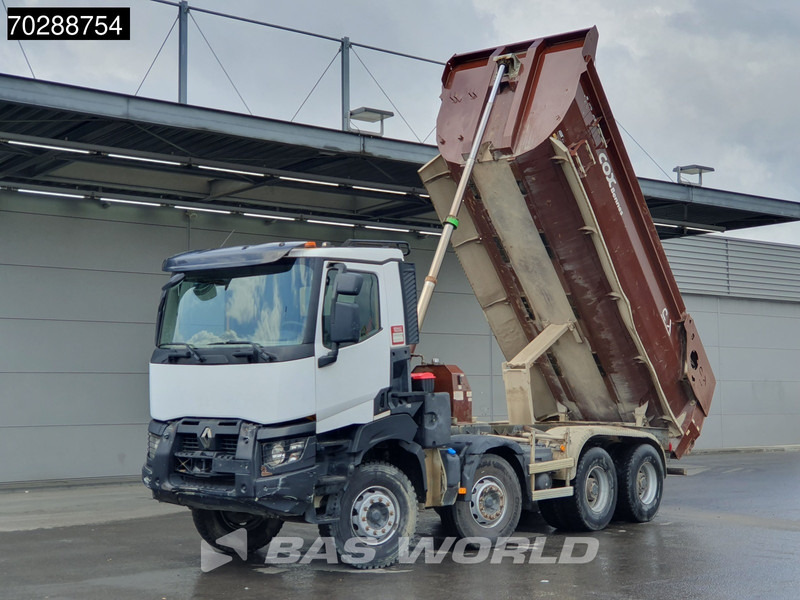 Renault K 440 8X4 18m3 Retarder Big-Axle Steelsuspension Automatic Euro 6 - Camion benne: photos 3 Renault K 440 8X4 18m3 Retarder Big-Axle Steelsuspension Automatic Euro 6 - Camion benne: photos 3