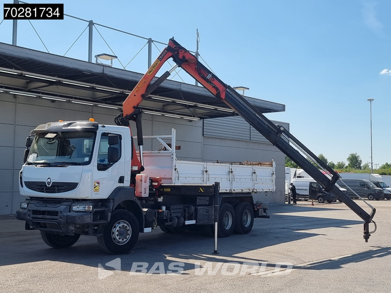 Renault Kerax 370 6X4 Palfinger PK16502 Kran Crane Big-Axle Steel suspension Euro 4 - Camion benne, Camion grue: photos 5 Renault Kerax 370 6X4 Palfinger PK16502 Kran Crane Big-Axle Steel suspension Euro 4 - Camion benne, Camion grue: photos 5