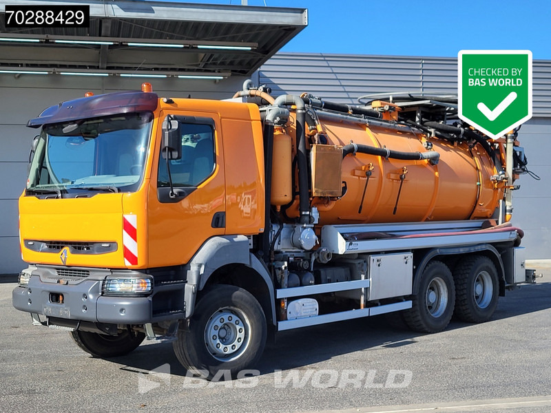 Renault Kerax 400 6X4 13m3 Wolftechnik Saugbagger Manual Big-Axle Euro 3 - Camion hydrocureur: photos 1 Renault Kerax 400 6X4 13m3 Wolftechnik Saugbagger Manual Big-Axle Euro 3 - Camion hydrocureur: photos 1